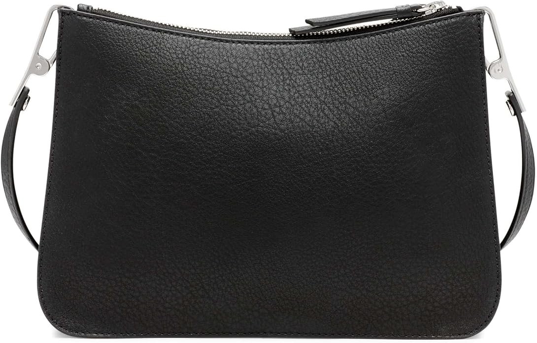 Calvin Klein Sonoma Bubble Lamb Novelty Messenger Crossbody Black/Silver *NEW*