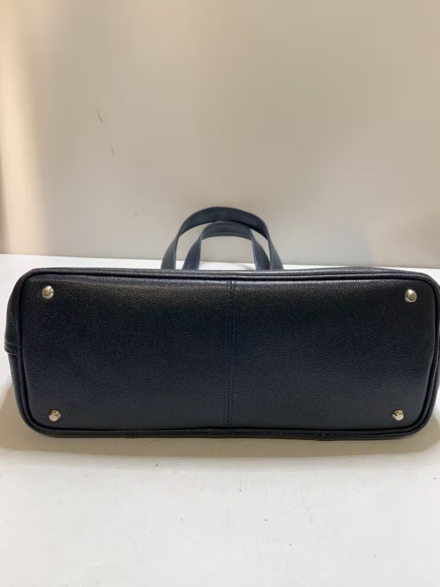 PORTER Tote Bag Leather NVY Solid