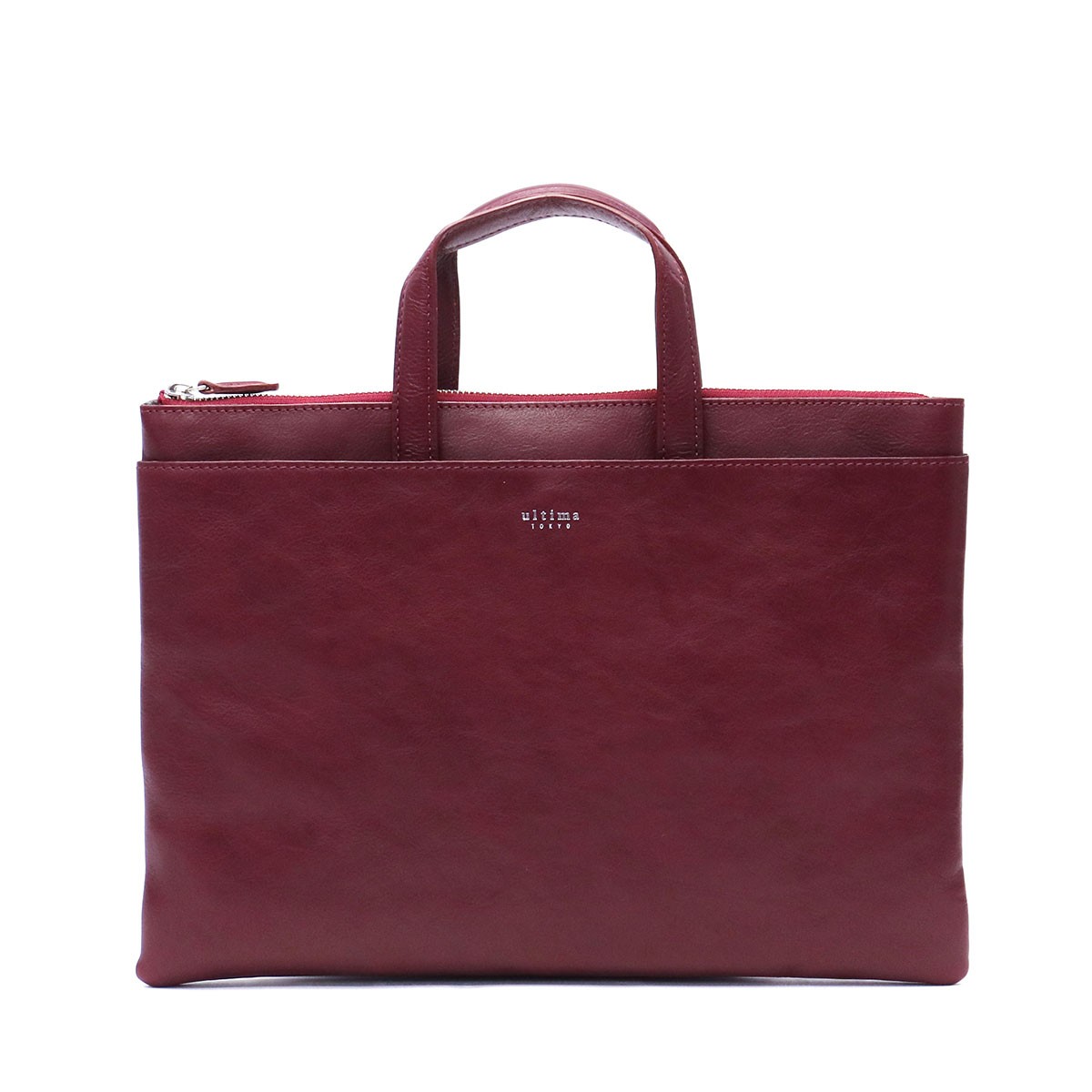 Ultima Tokyo Briefcase 2way business bagslim genuine leather 77825 red only