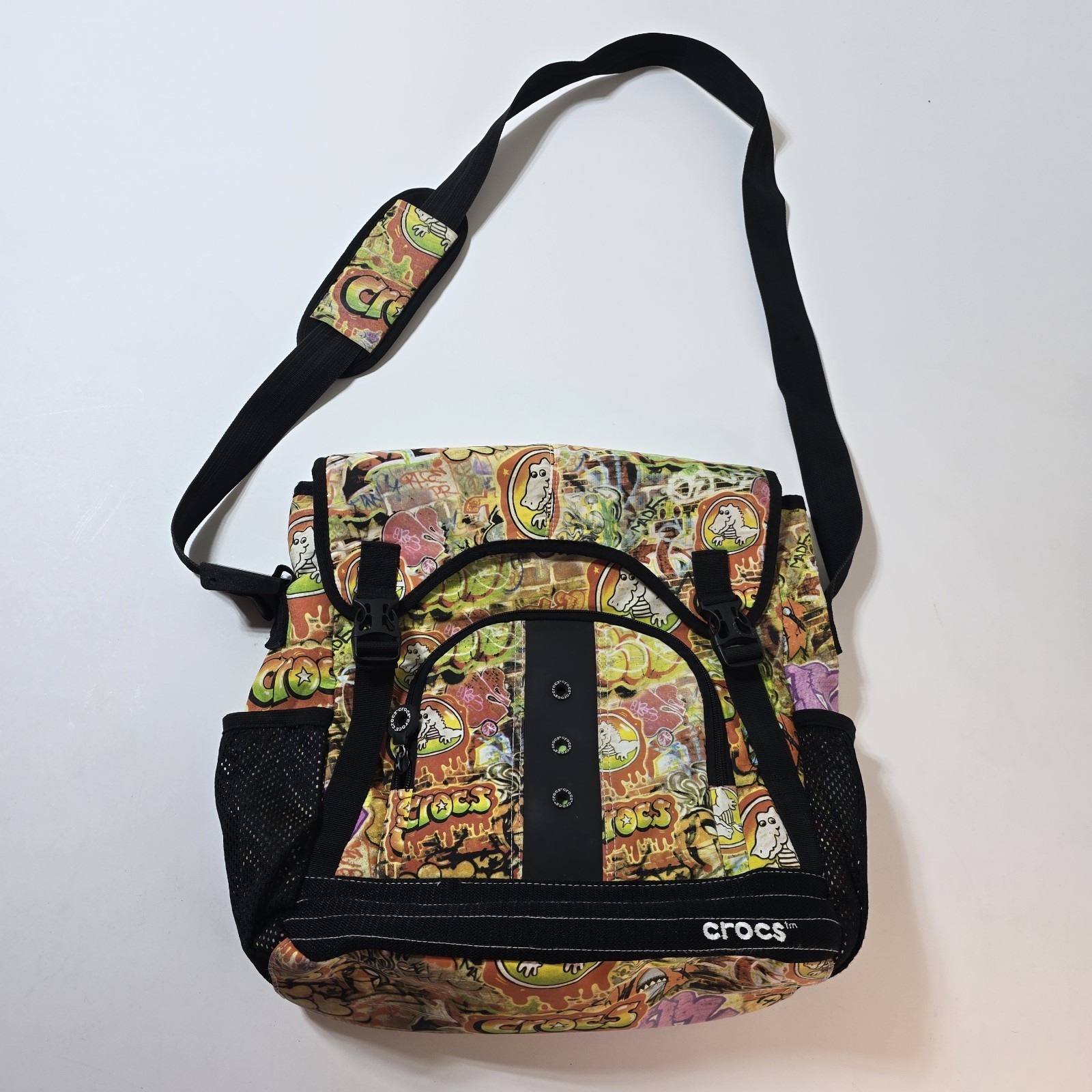 Crocs Graffiti Dinosaur Backpack