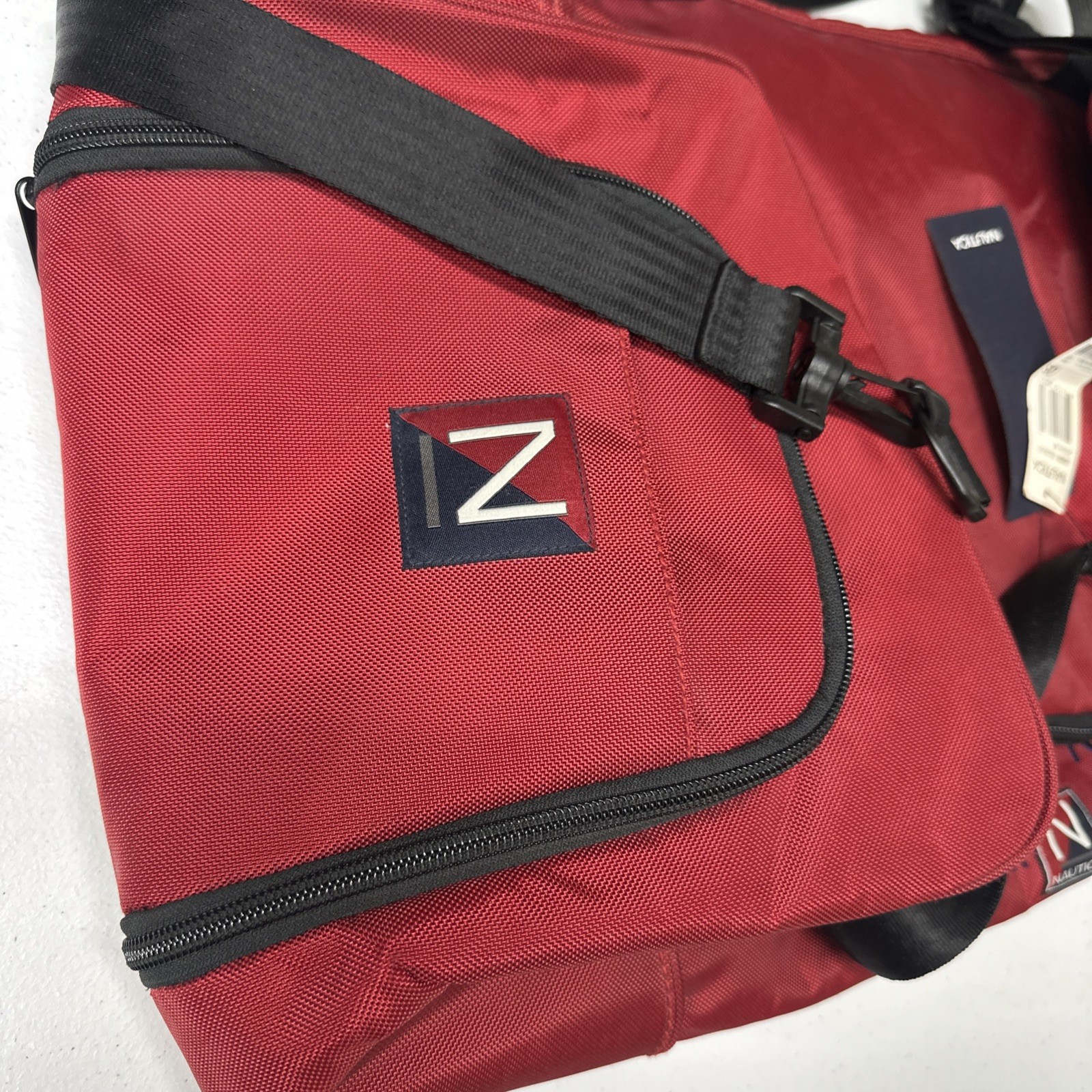 VTG Team Nautica Red Duffle Bag LARGE Sailing Sport Retro Y2K Brand New With Tag