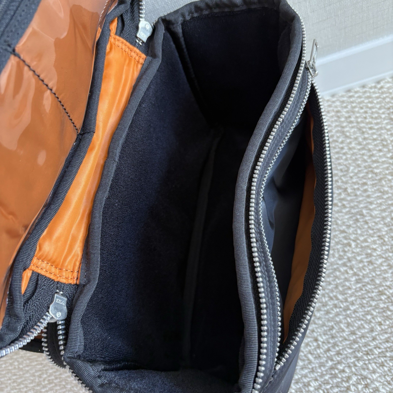 Porter Tanker Camera Bag Black Nylon Twill Padded Used Excellent Condition Japan