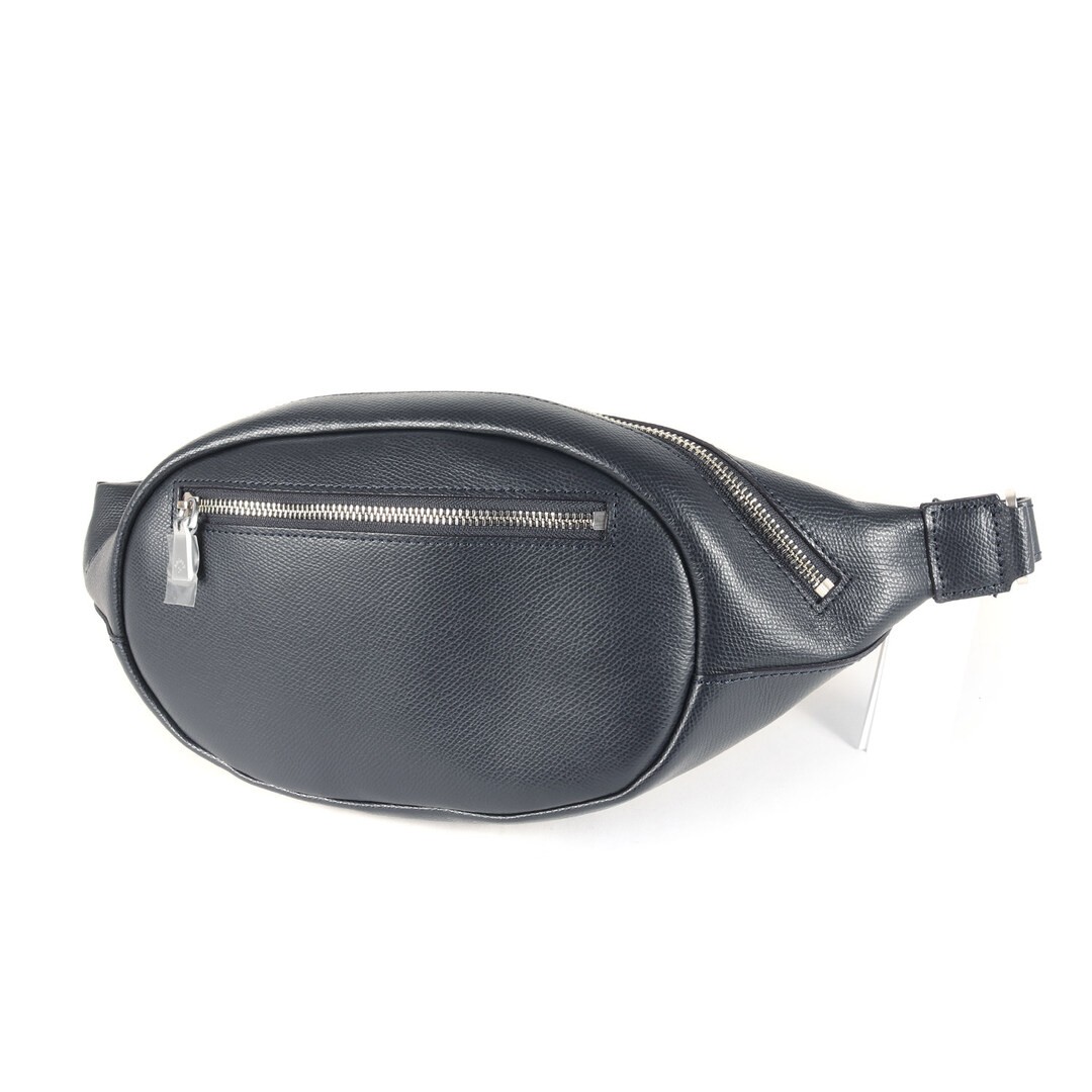 Aniary Bag | Current Model Sfilm Leather Body MADE IN JAPAN Navy Used BEEG-0