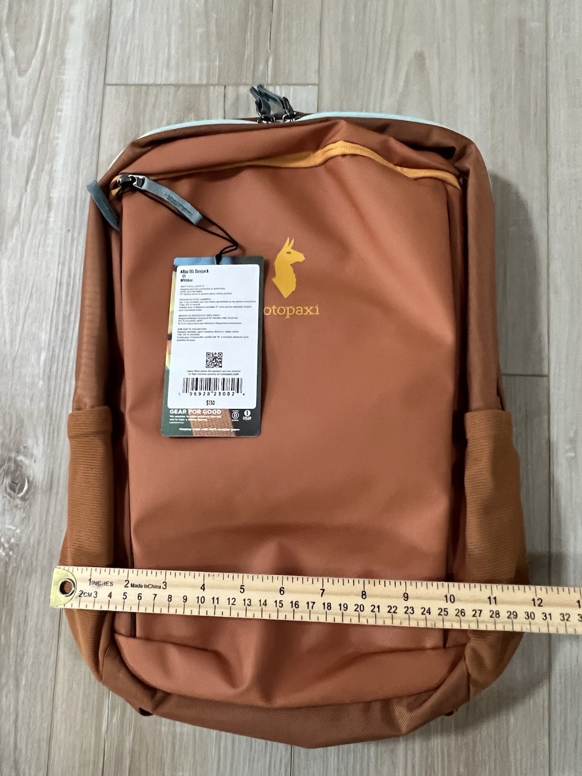 Cotopaxi Allpa 18L Daypack Whiskey Tan Travel Backpack -Laptop Sleeve.10