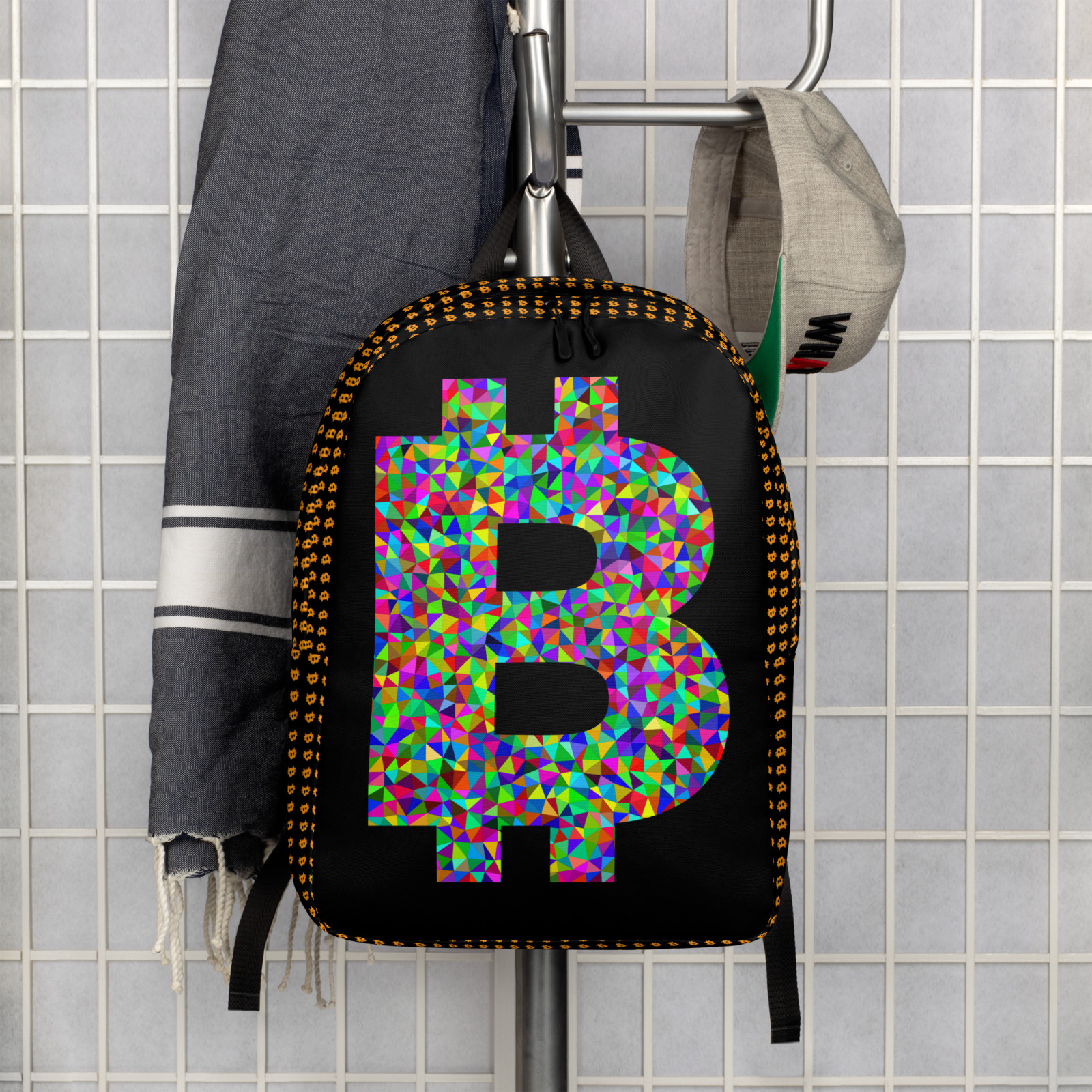 Bitcoin Themed – Minimalist Backpack