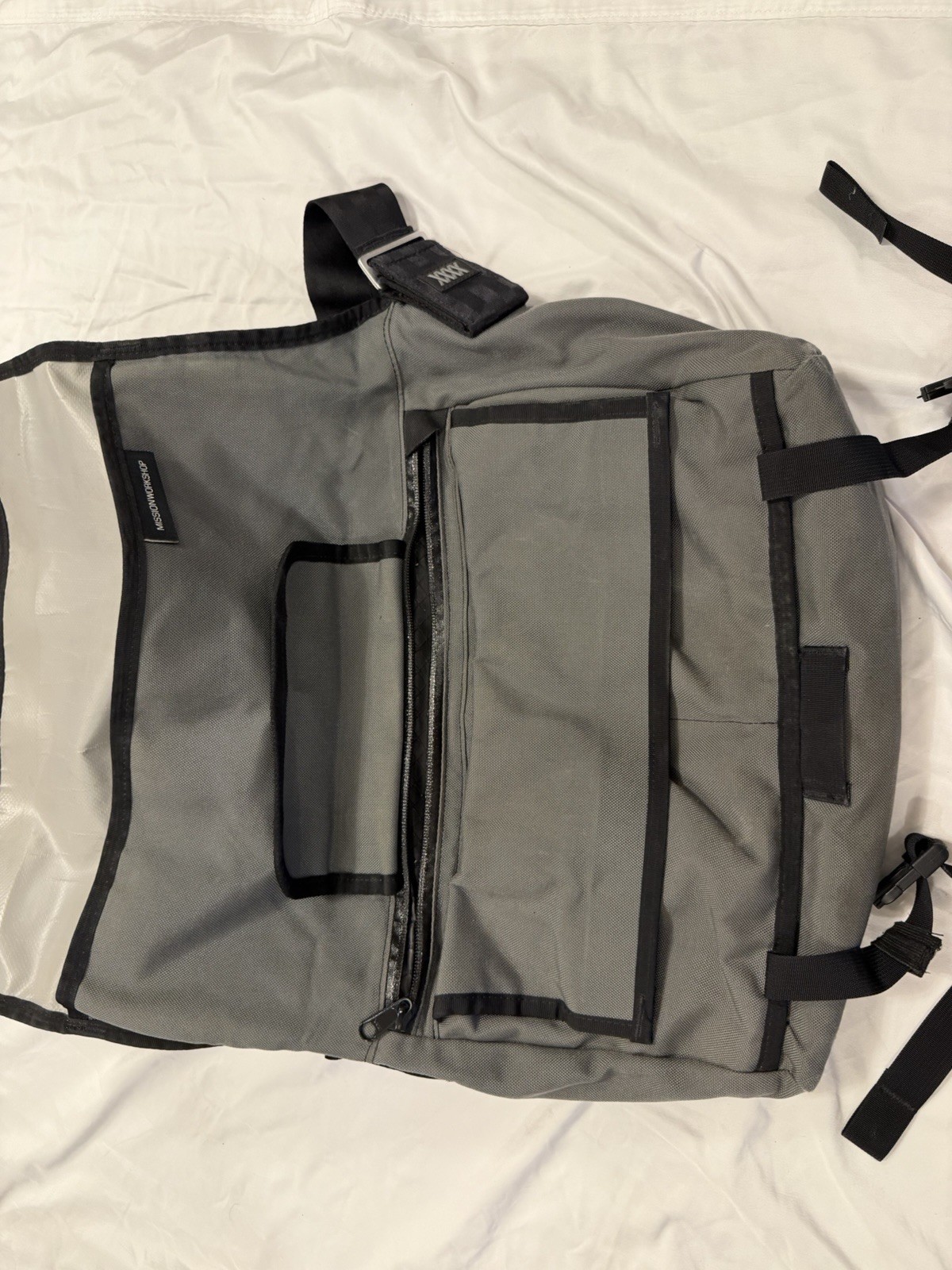 Mission Workshop Rummy Bike Messenger Bag Cycling Courier Bike Made in USA SF