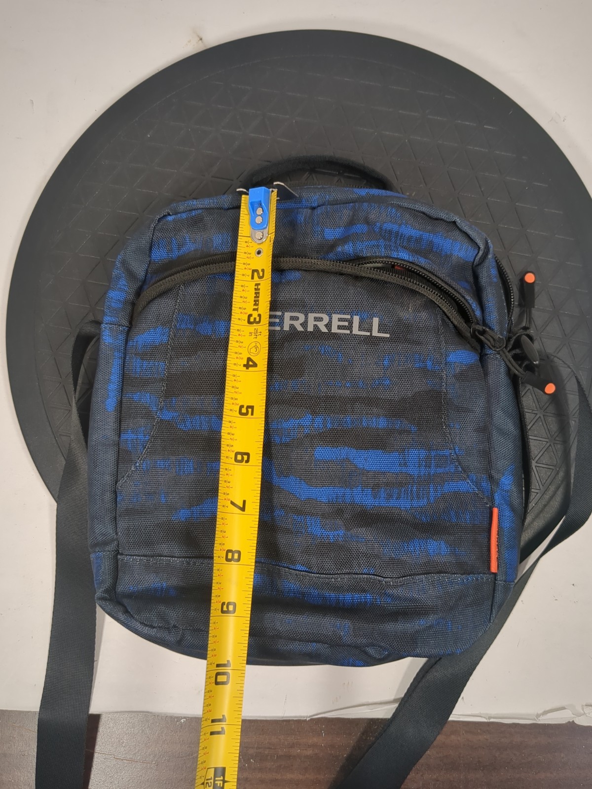 Merrell Glen 2.0 Snorkel Blue Camo Crossbody Bag 10 Inch Adjustable Strap