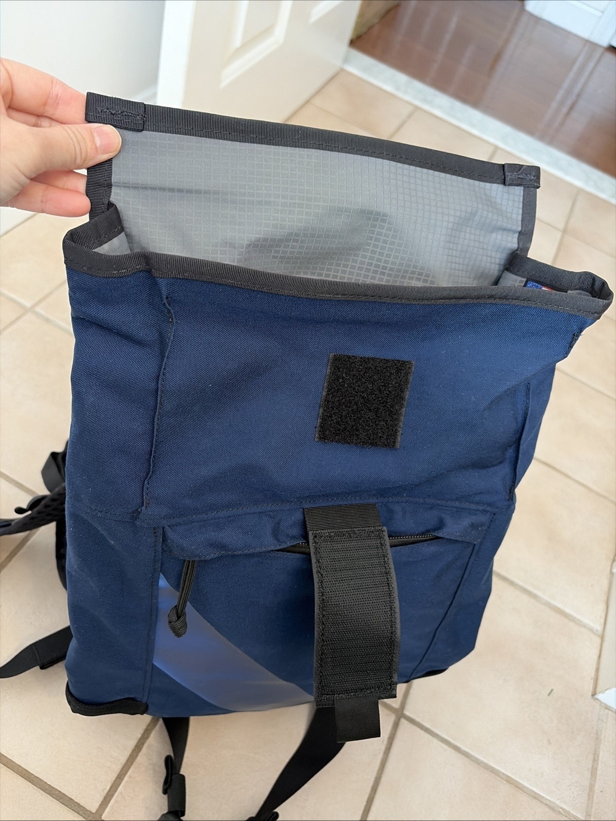 Tracksmith x Mission Workshop Backpack Run Commute MADE IN USA RARE READ