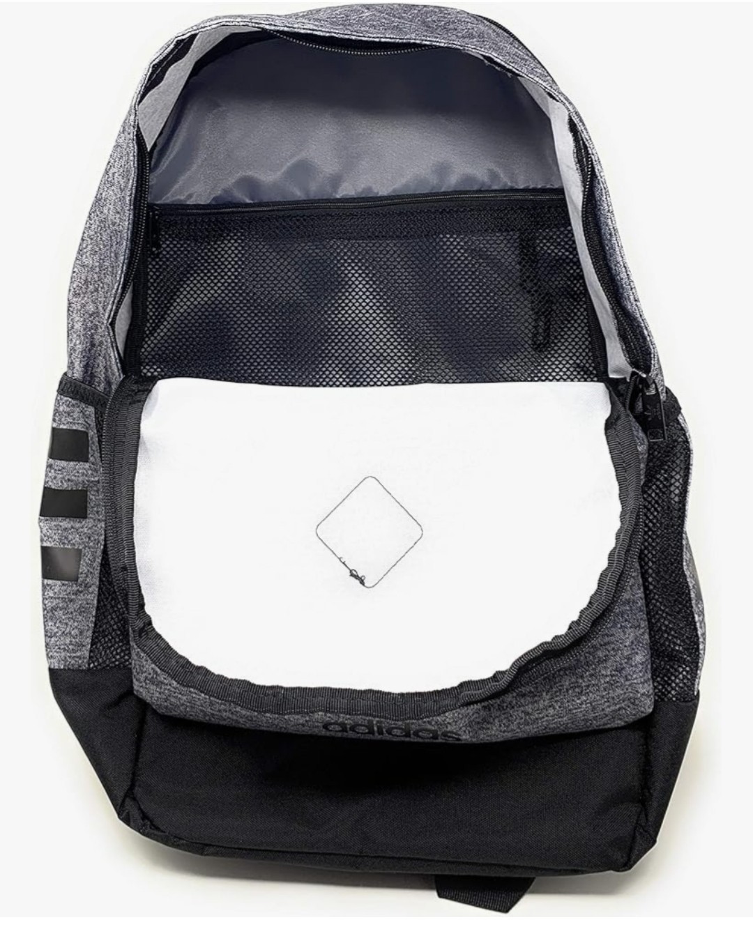 Backpack-Adidas Original Grey Base Travel Gym Work School Bag Adult/Kids