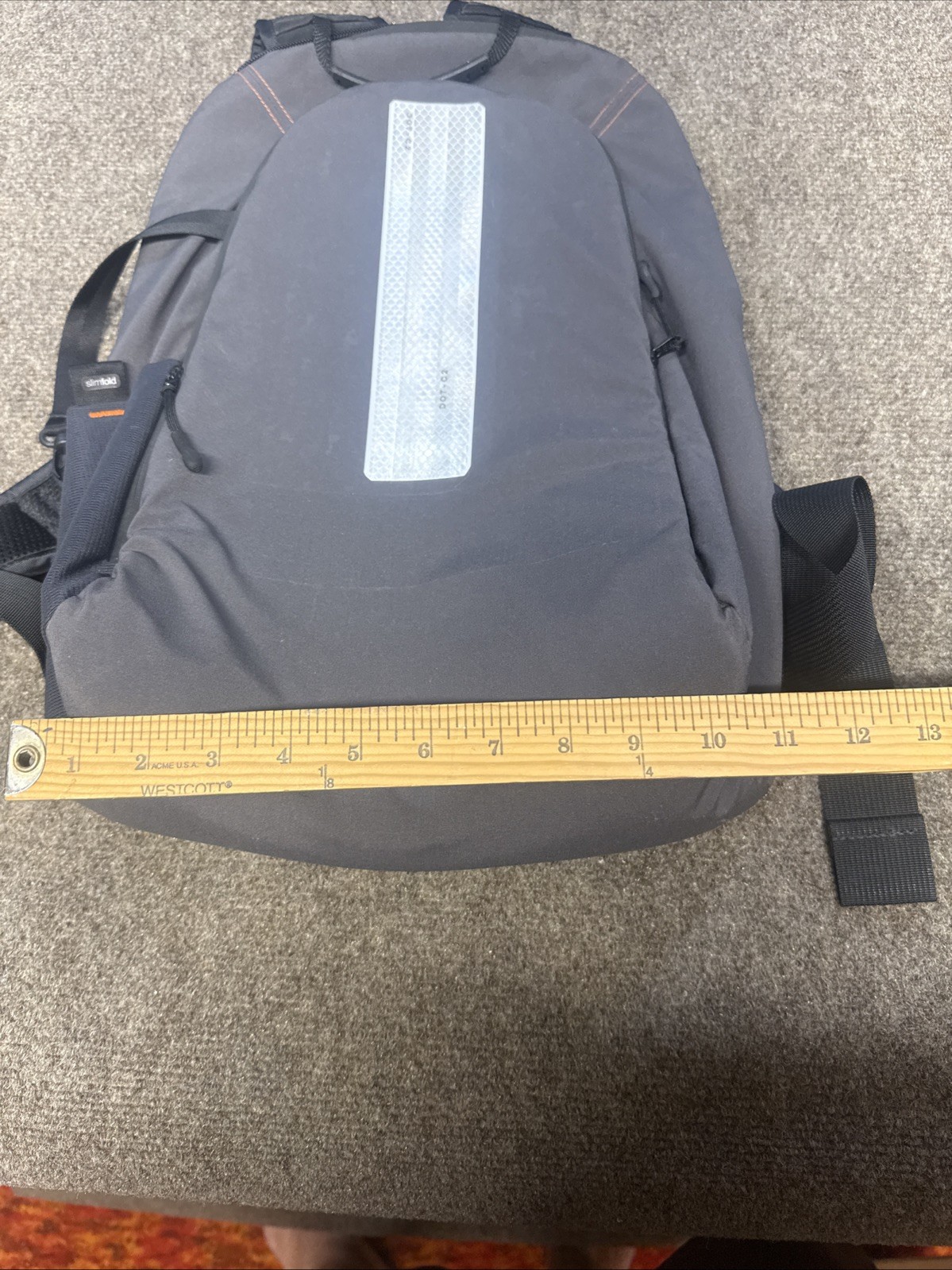 SlimFold Minimalist Commuter Backpack – Cool Gray Color