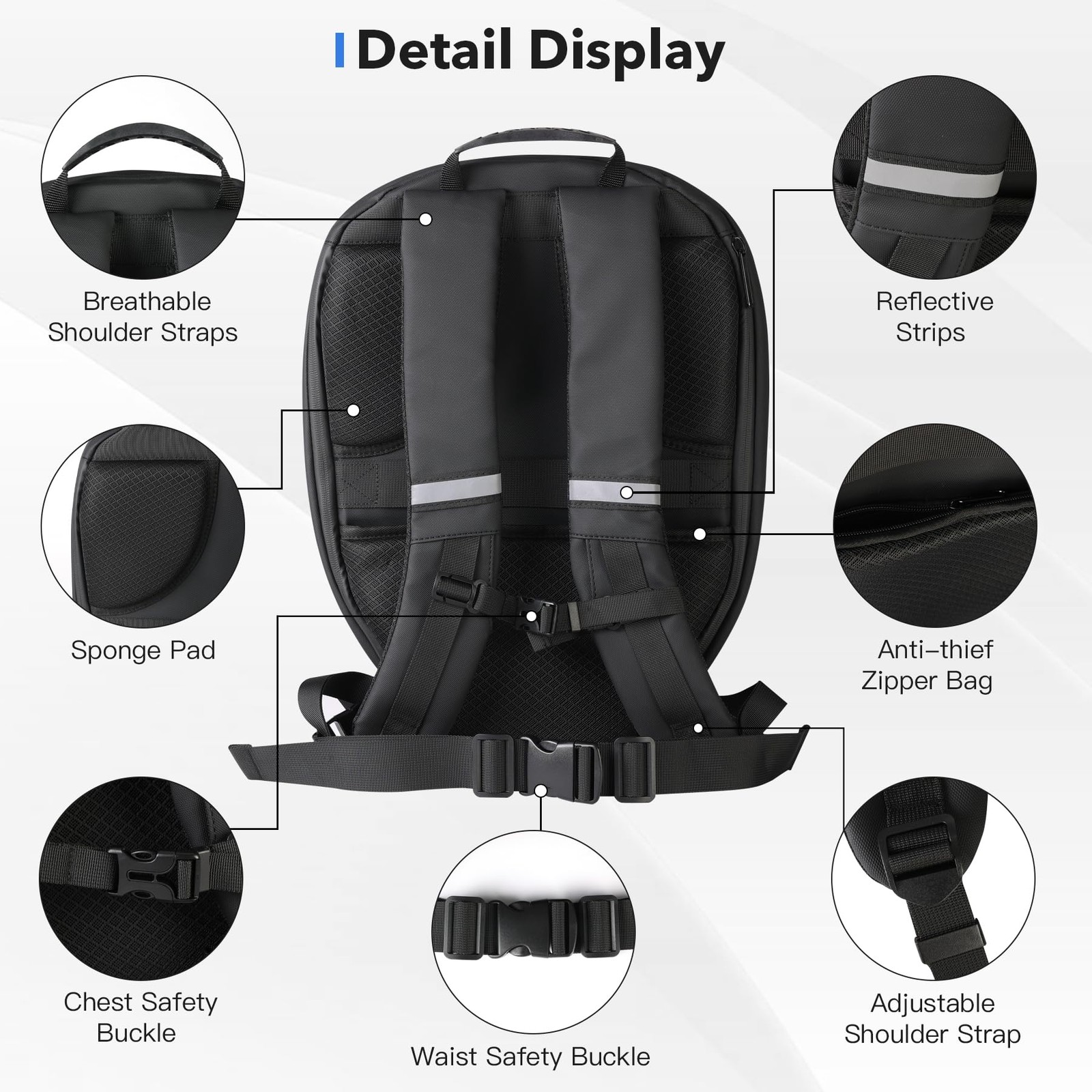 DABASHAN Motorcycle Backpacks 14.2 x 7.1 x 18.9 inches, Backpack(graffiti)