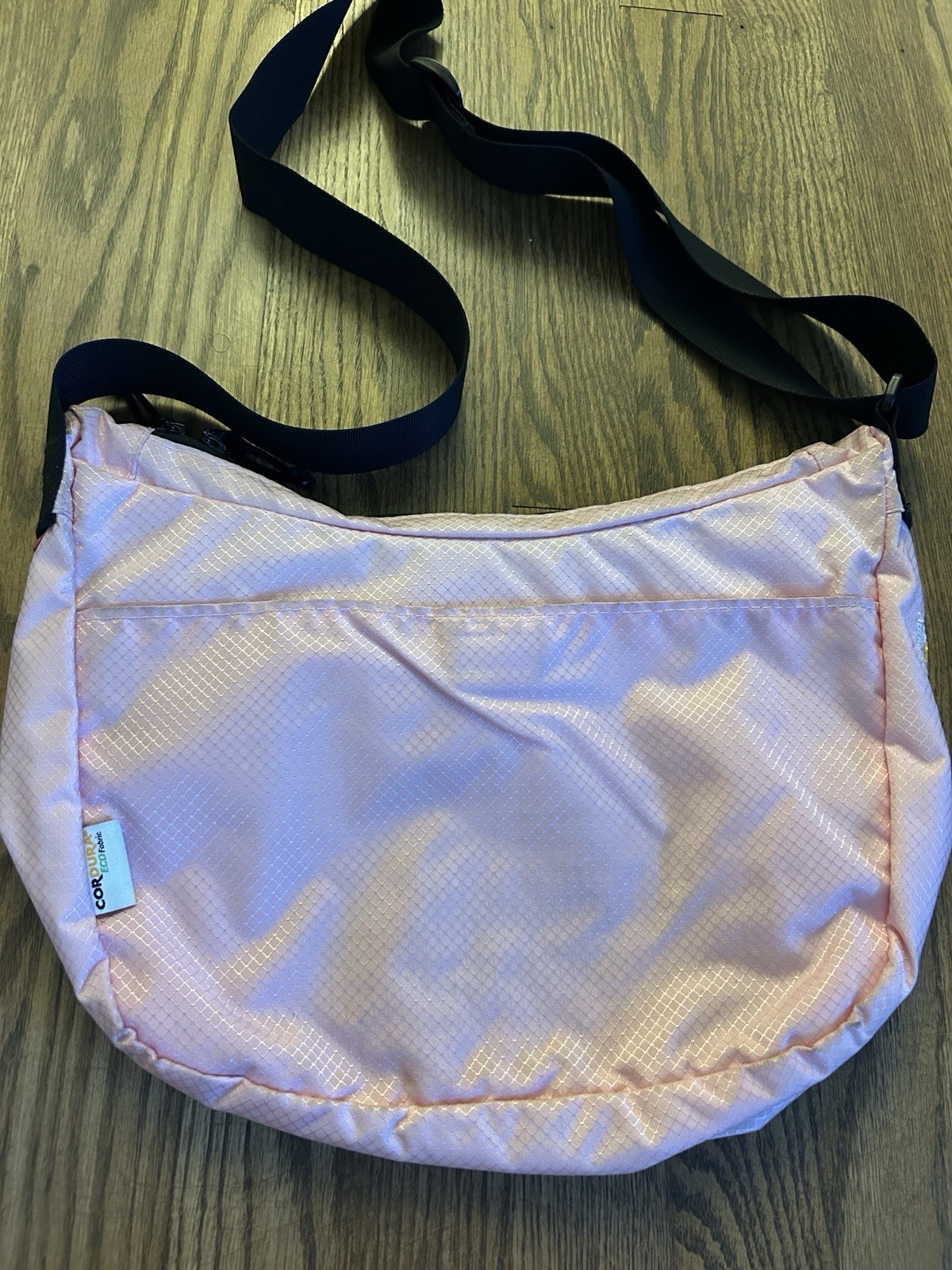 SS22 Supreme small messenger bag Pink Water Resistant Black Box Logo