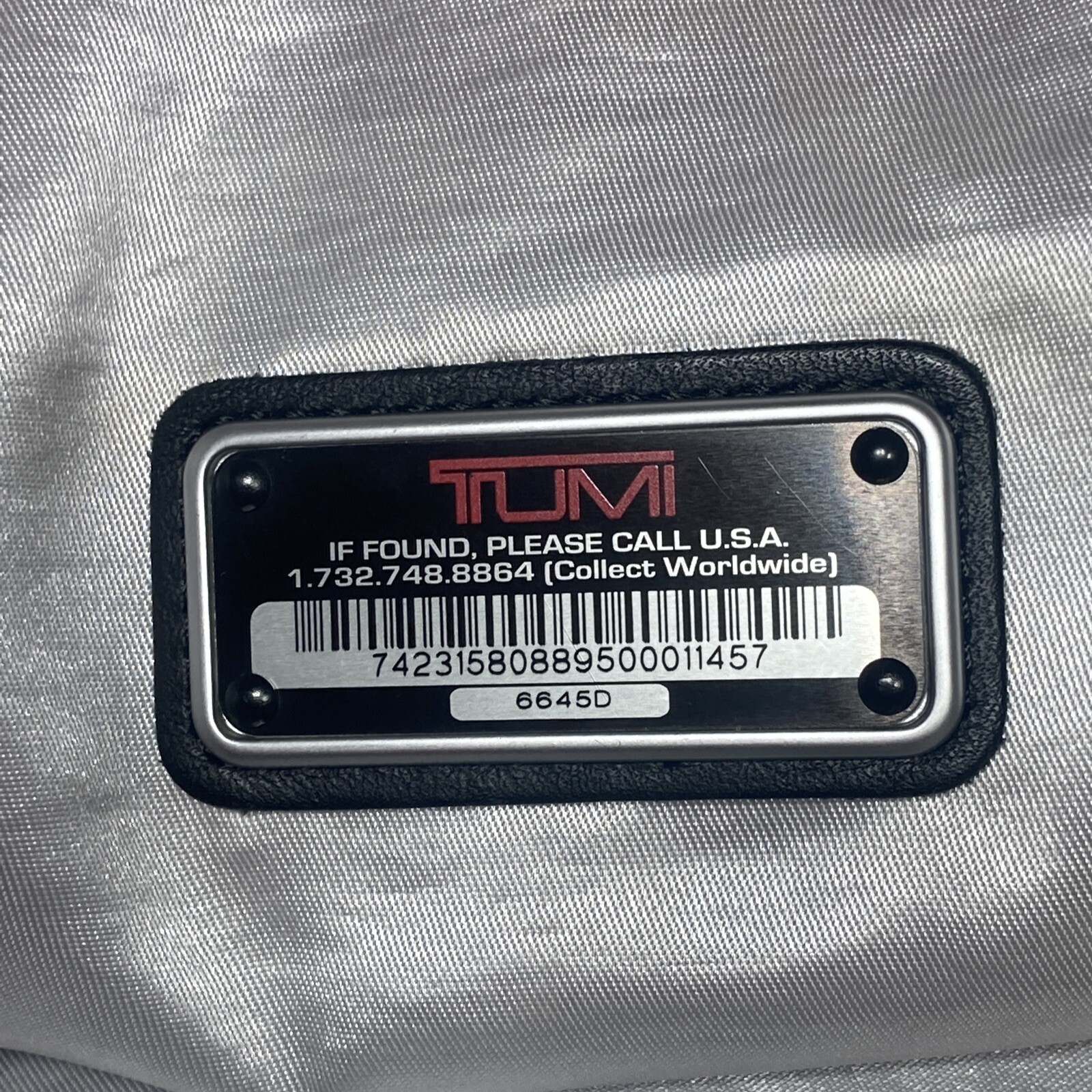 RARE! TUMI ALPHA SPORT 6645D Red Black Nylon Carry On Gym Duffle Bag READ DESCR