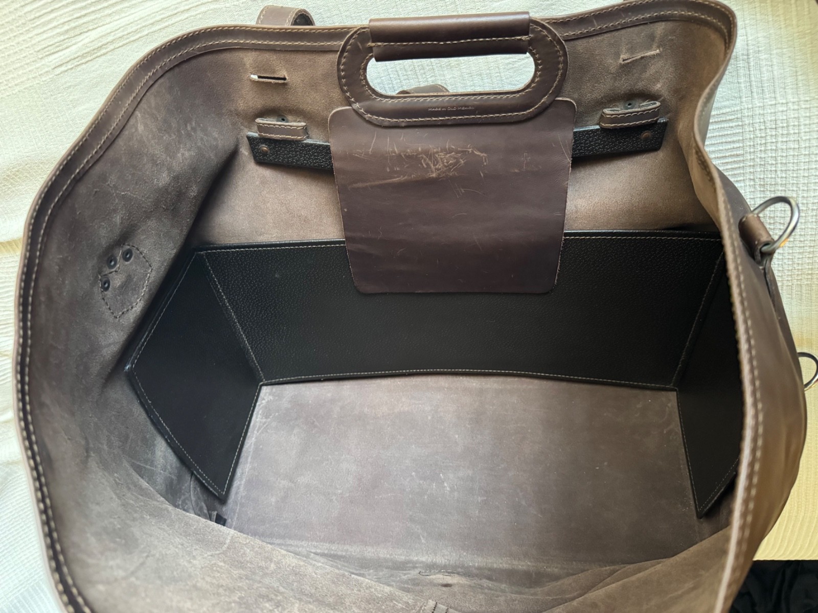 Saddleback Leather Waterbag (Duffle Bag) Dark Coffee Brown