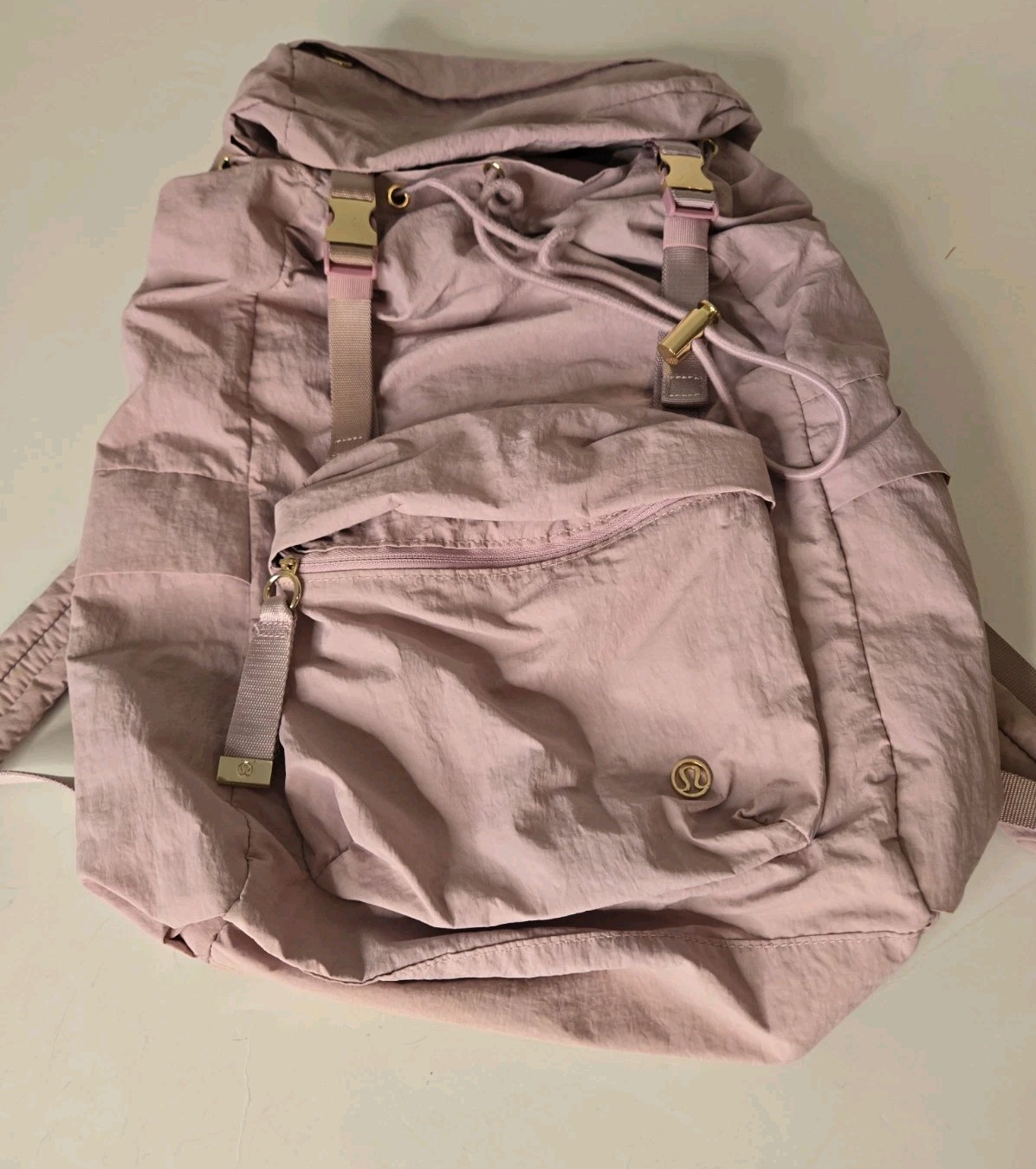Lululemon On My Level Rucksack in Lavender (Light Stains)