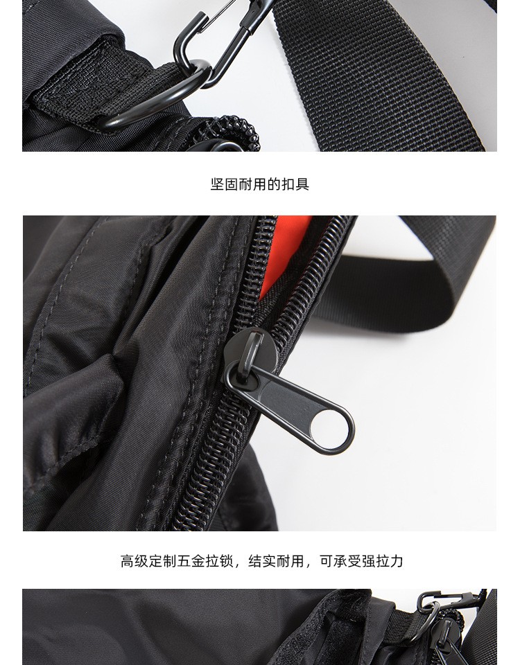 Men’s Oxford Cloth Handbag Large Capacity Messenger Bag Leisure Shoulder Bag