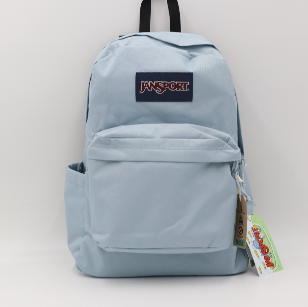 JanSport SuperBreak Plus Backpack Internal 15″ laptop Sleeve, Side Pocket
