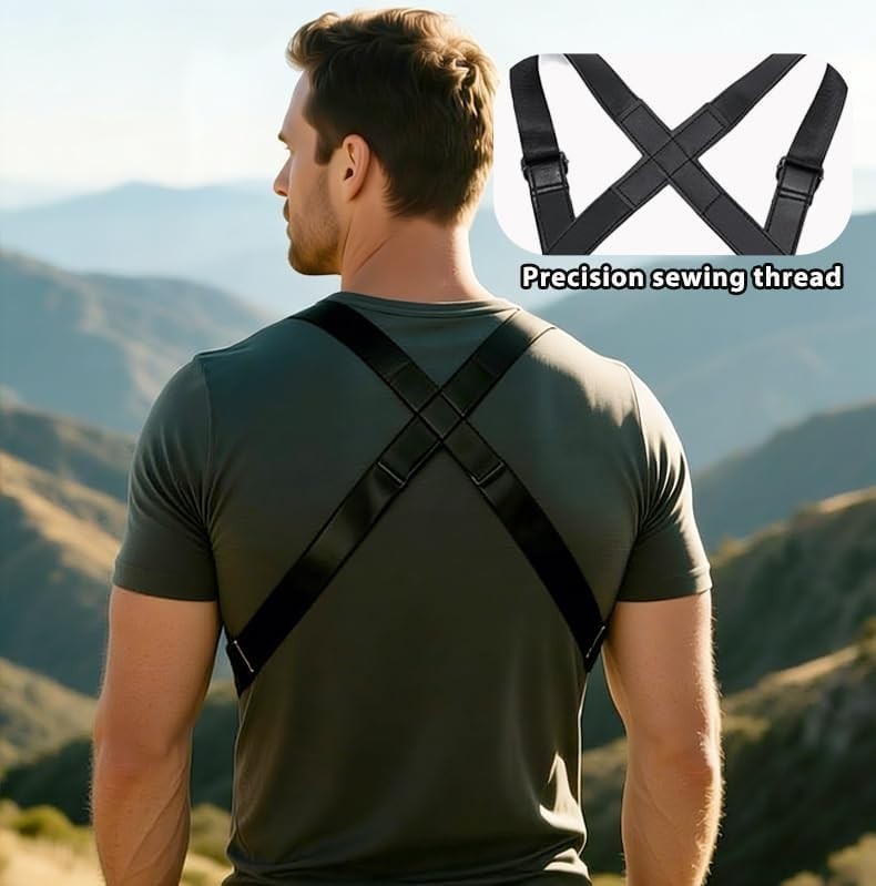 Underarm Anti-Theft Bag, Hidden Shoulder Holster, Double Storage Pouch, Phone Wa