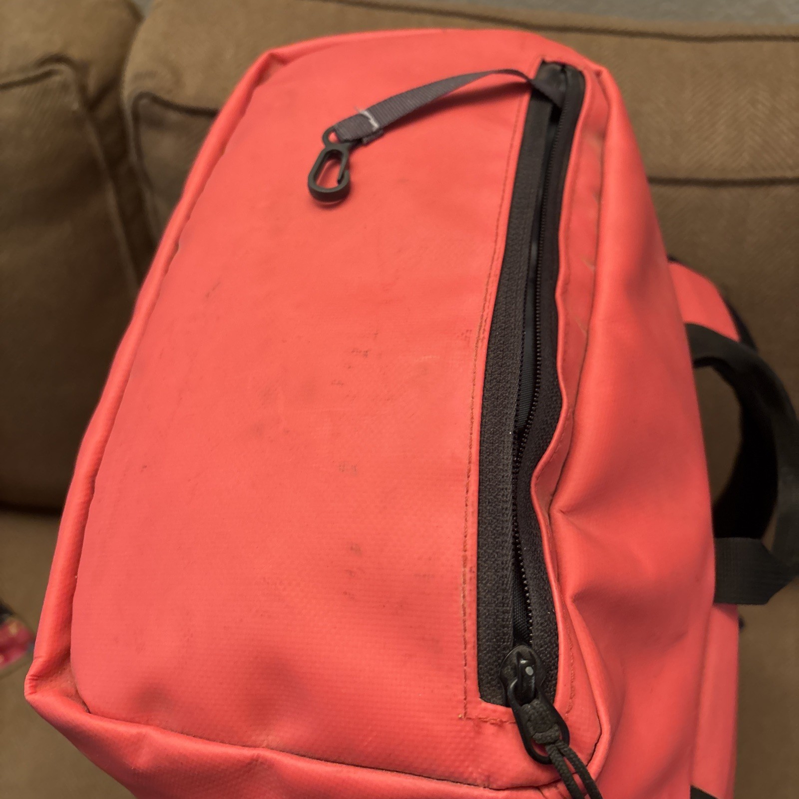 THE NORTH FACE CITER 40L Red Climbing Waterproof Backpack Commuter Laptop Base