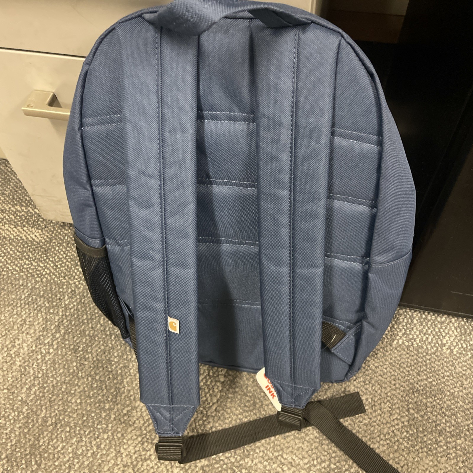 Carhartt Blue Backpack Adjustable Strap Pockets Casual Travel Outdoor