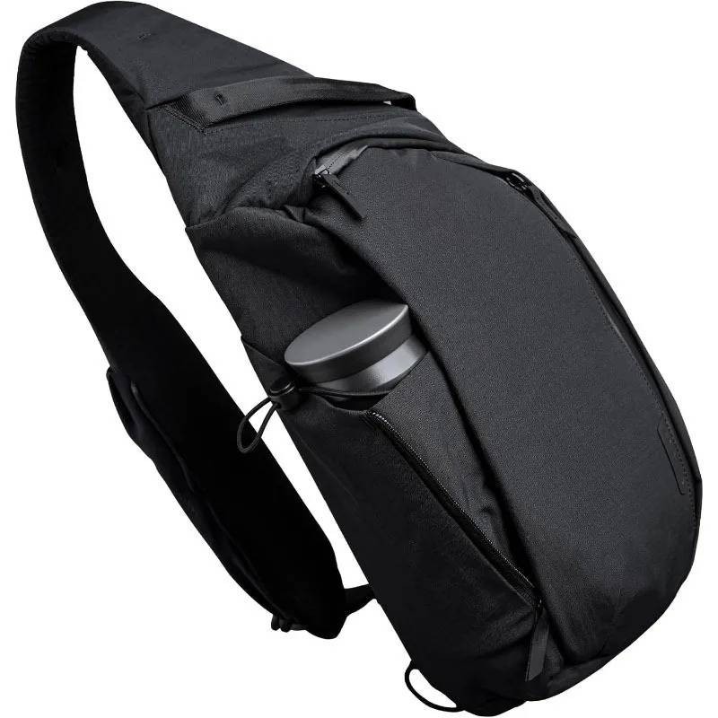 7.5L Right Shoulder Chest Bag Single Shoulder water Bottle pocket Sling Backpack