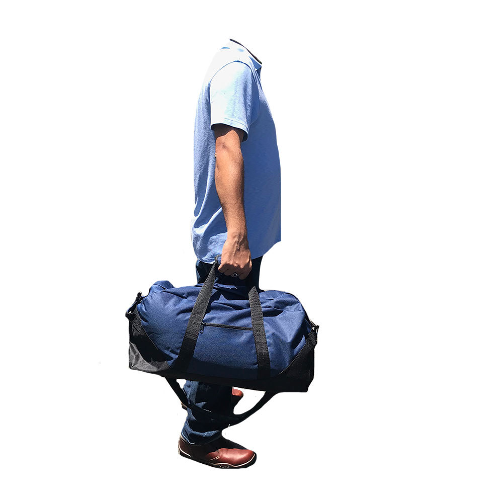 Large 21″ Duffle Duffel Bags Two Tone Work Travel Sports Gym Carry-On Luggage