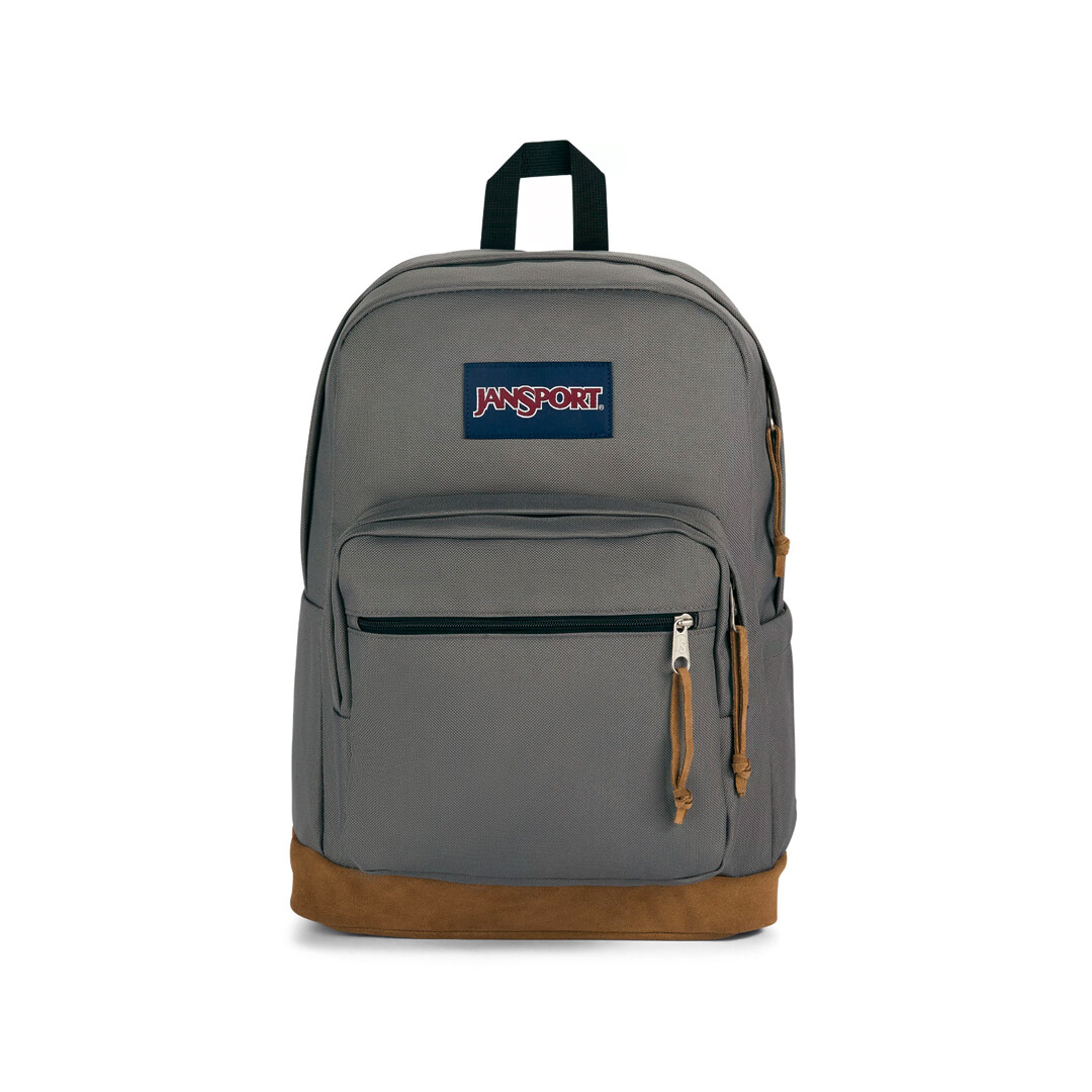 Jansport “Right Pack” Backpack (Graphite Grey) Back Pack School Book Bag