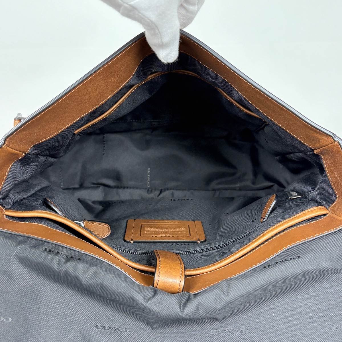 COACH Metropolitan Shoulder Bag Shoulder Bag leather Brown 72116 Men