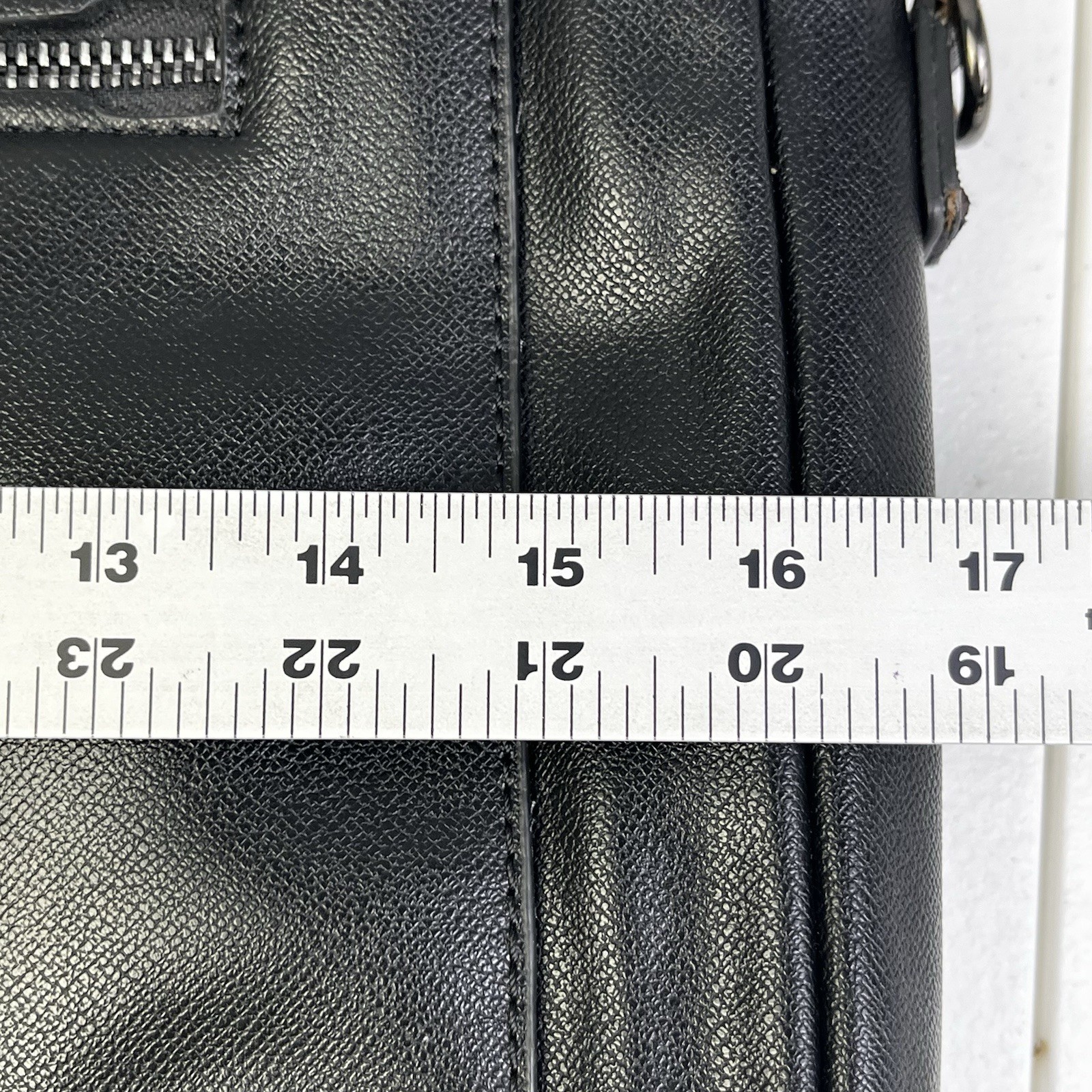 Aldo Messenger Bag Black Laptop Computer Zipper Pockets