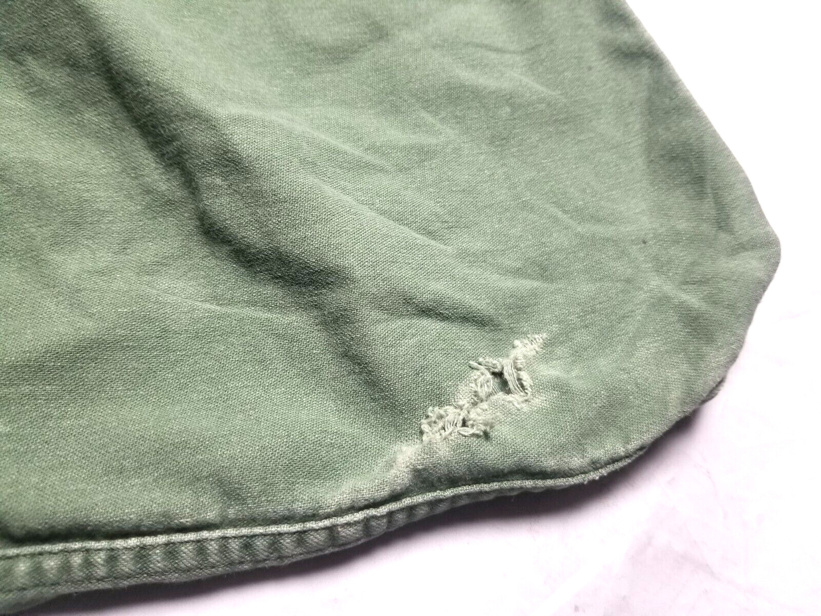 USGI Army Military Surplus OD Barracks 100% Cotton Laundry Bag FAIR