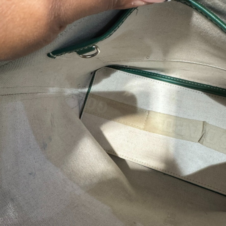 Goyard Capetien Messenger Bag Green