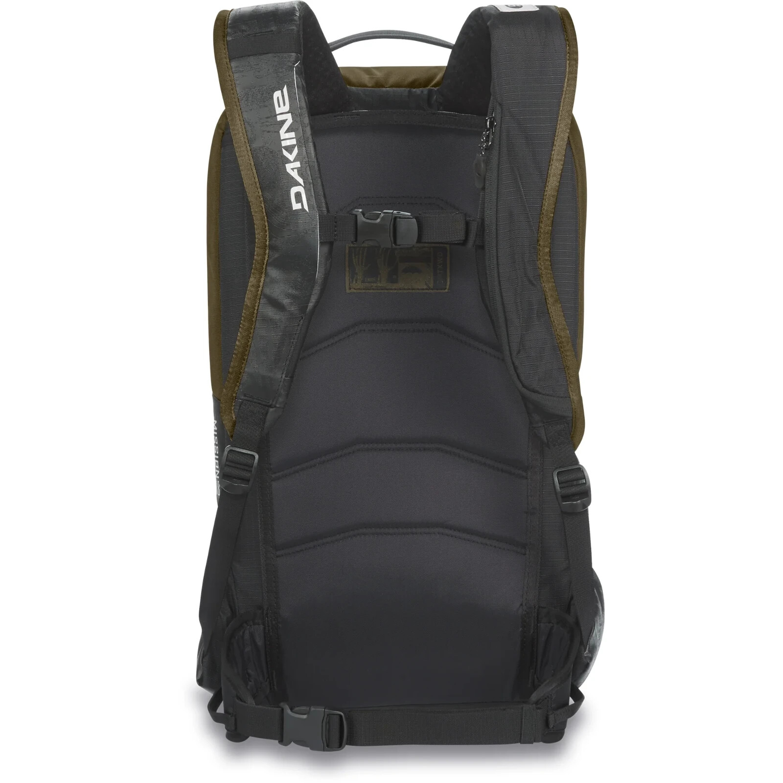 NWT DAKINE TEAM MISSION PRO 18L BACKPACK $180 dark olive sam taxwood padded
