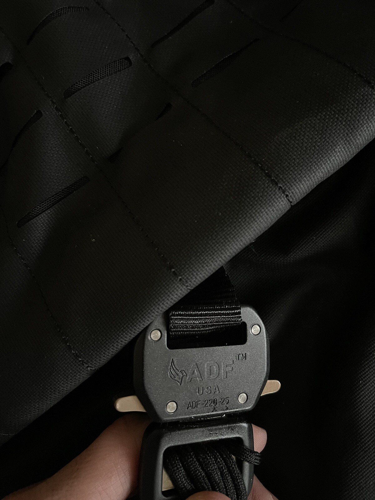 New Atomic Mission Gear Apex Backpack Black AMG Bag