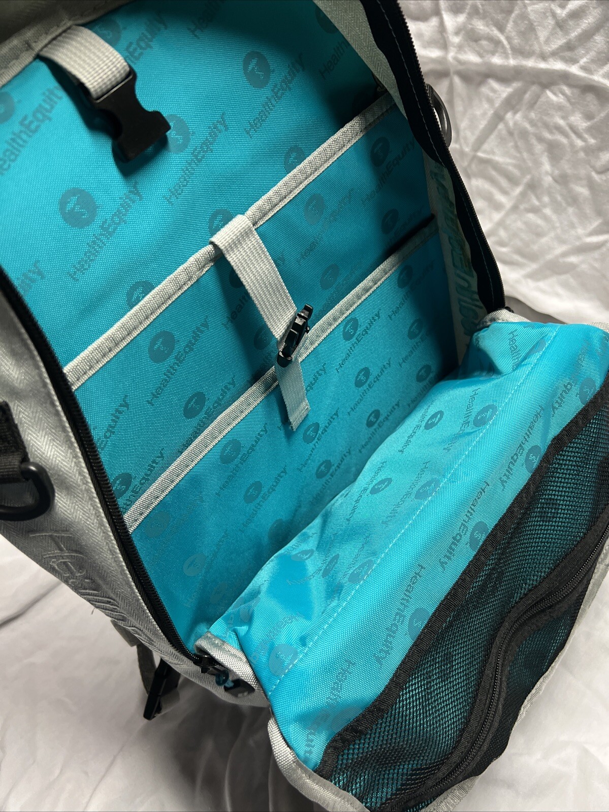 HEALTH EQUITY Computer Travel Laptop Zipper Bag 18” Backpack, Work/School
