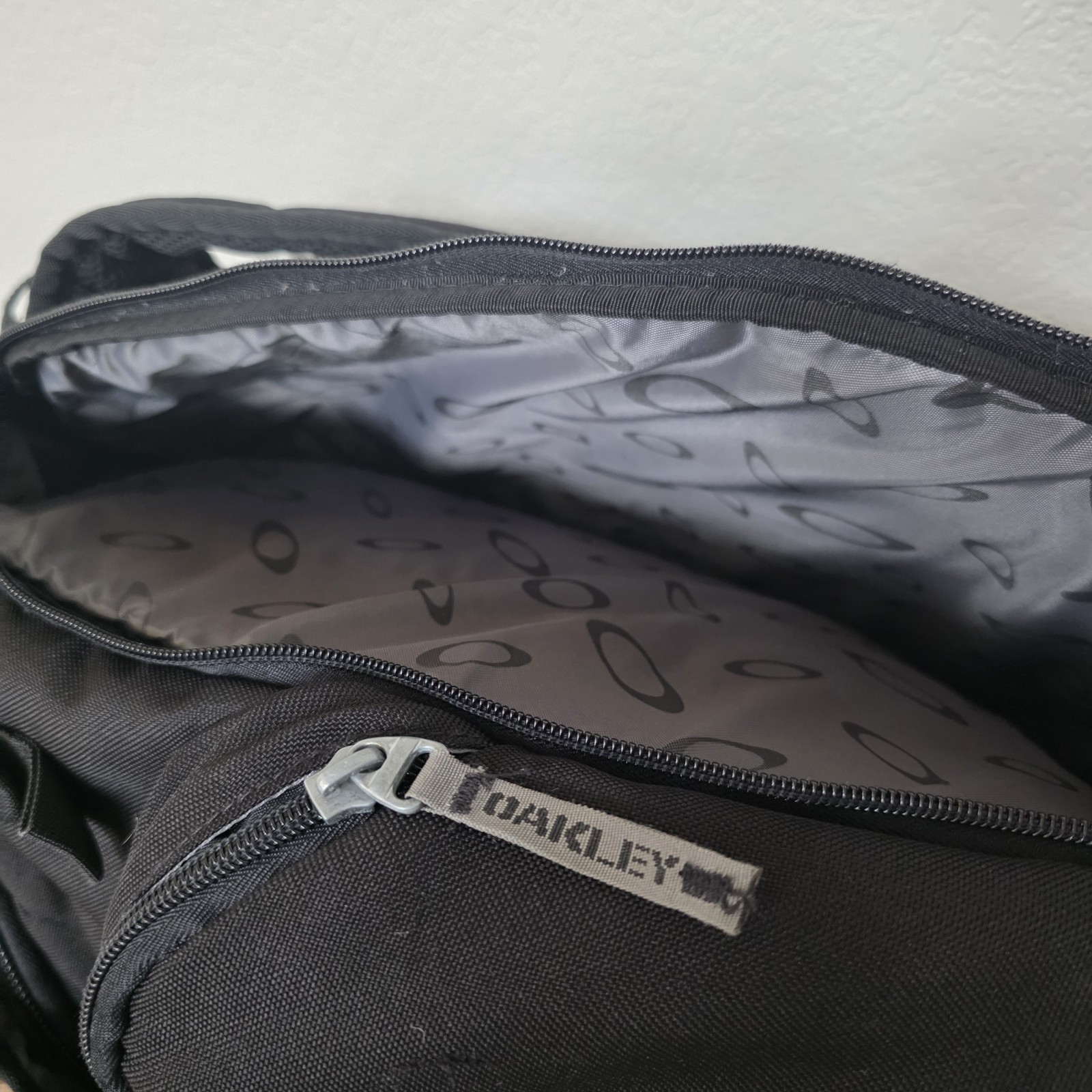 Vintage Oakley Panel Backpack Black Book of Eli Tactical Field Gear Bag Y2K Tech