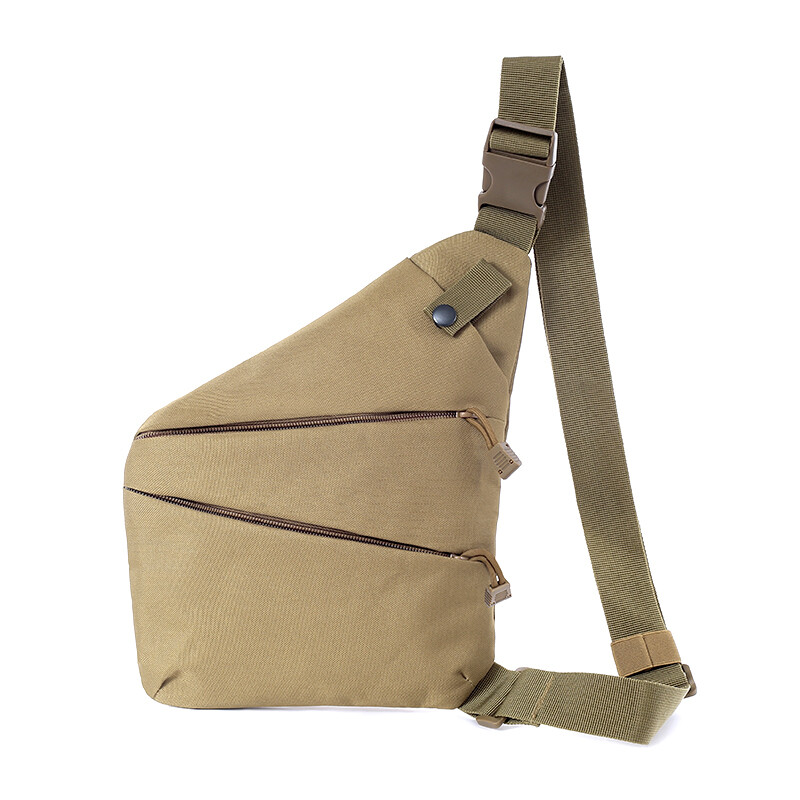 Left Right Shoulder Chest Bag Concealed Carry Tactical Gun Storage Bag for Men