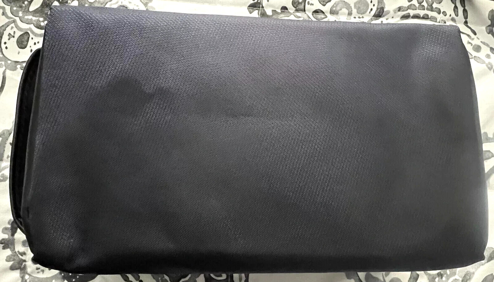 NEW DIOR Men’s Double Compartment Toiletry Bag Travel Dopp Kit BLACK NAVY BLUE
