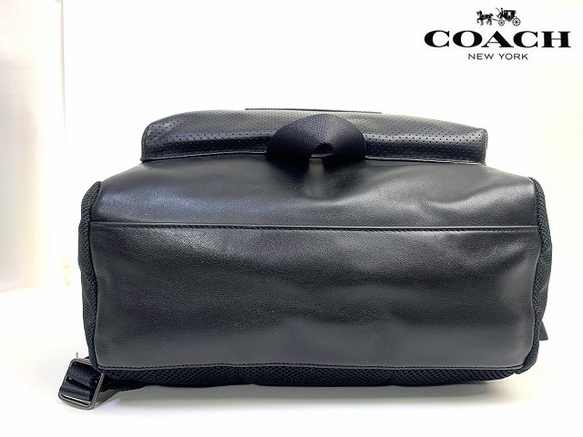 COACH Free Men s Mixed Material Terrain Roll Top Daypack Backpack