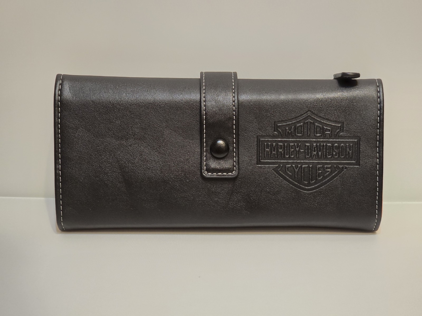 Harley Davidson Backpack Travel Tech Organizer Wallet 12″ / 9″ Lot In Black