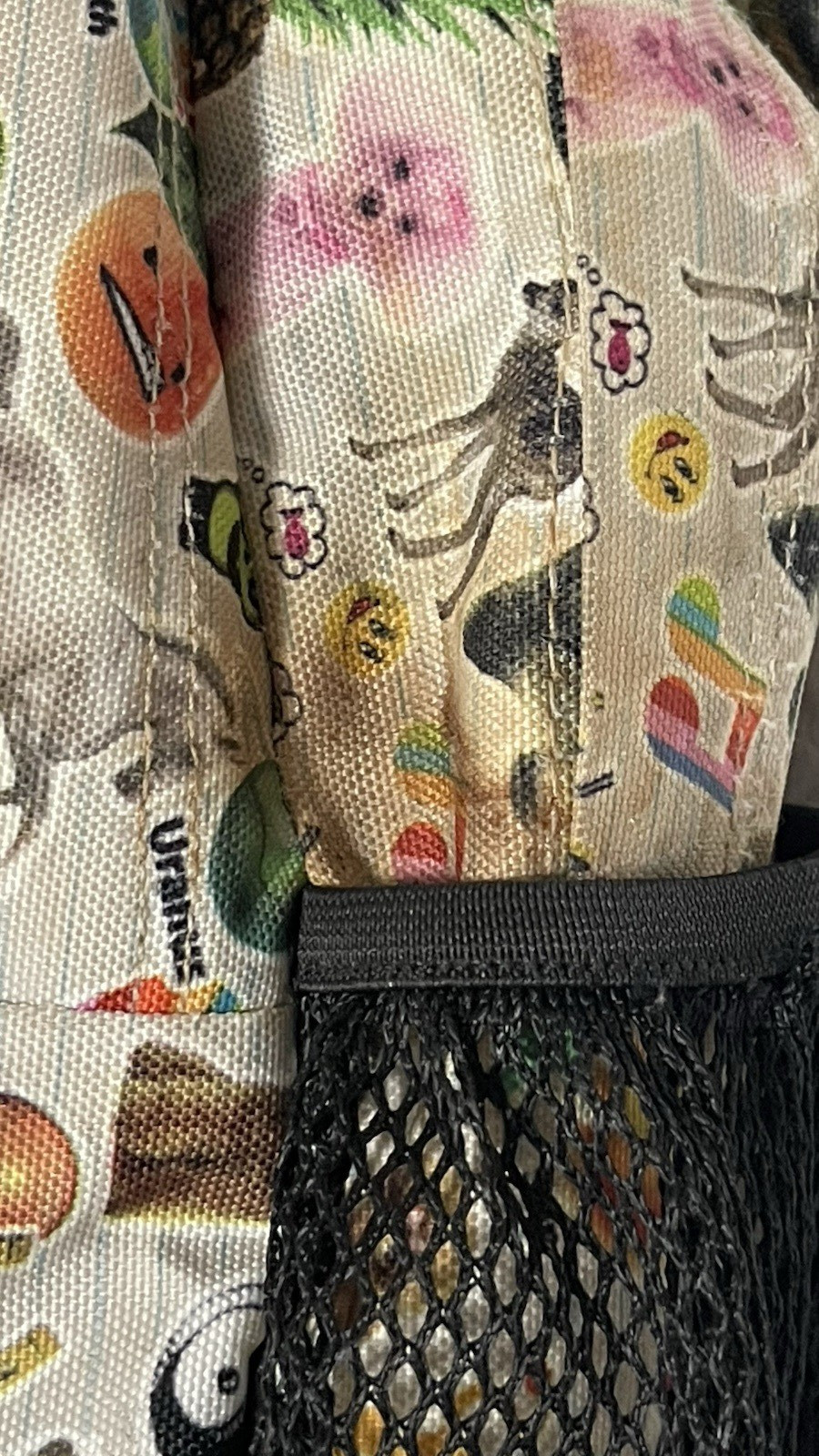Limited Edition JanSport Superbreak Backpack Multi Stickers Student M46