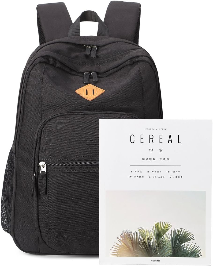 Classical Basic Travel Backpack for School Water Resistant Bookbag