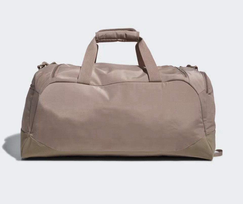 Adidas Defender 5 Brown On Brown Medium Duffle Travel Bag