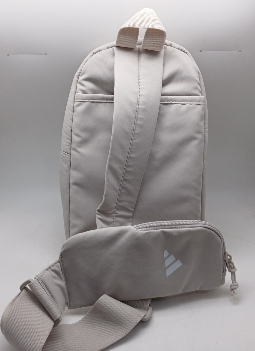 Adidas Essentials 3 Sling Bag – Beige Crossbody Backpack – One Strap