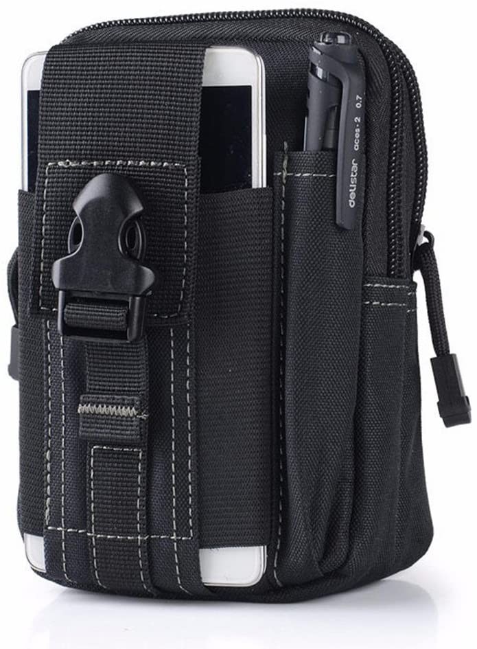 Tactical Molle Phone Pouch Military EDC Utility Bag with Phone Belt Clip Holder