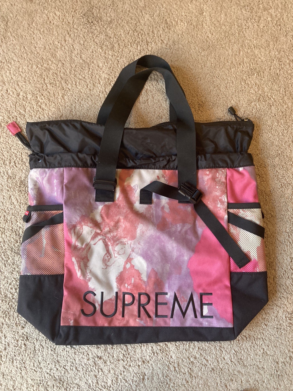 SUPREME New York x The North Face Adventure Cargo Tote multicolor NEW S/S 2020