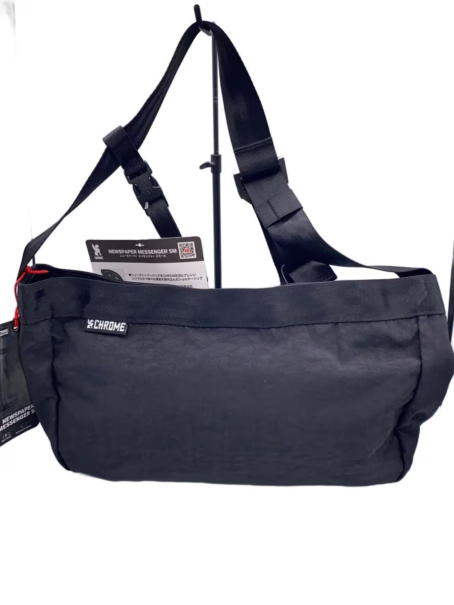 CHROME Shoulder Bag Nylon Black JP-198-BKCK-NA-NA