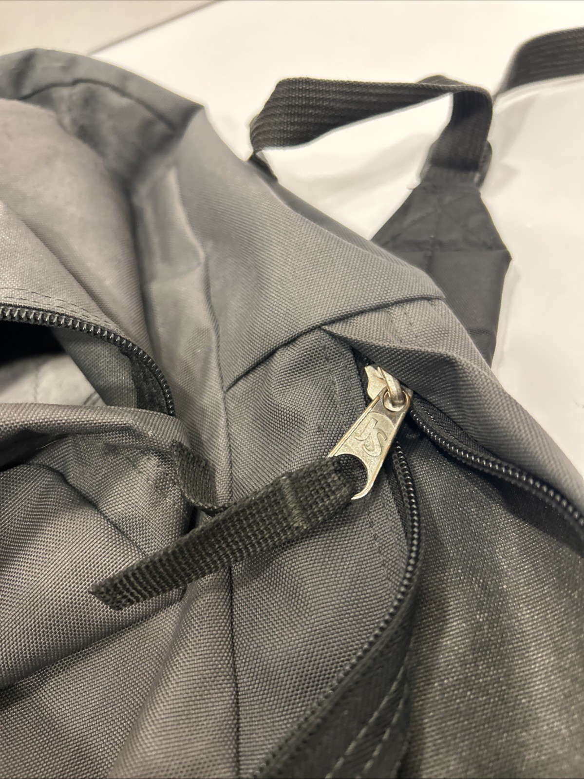 Jansport Backpack Polyester Grey/Black JS00T501 Used