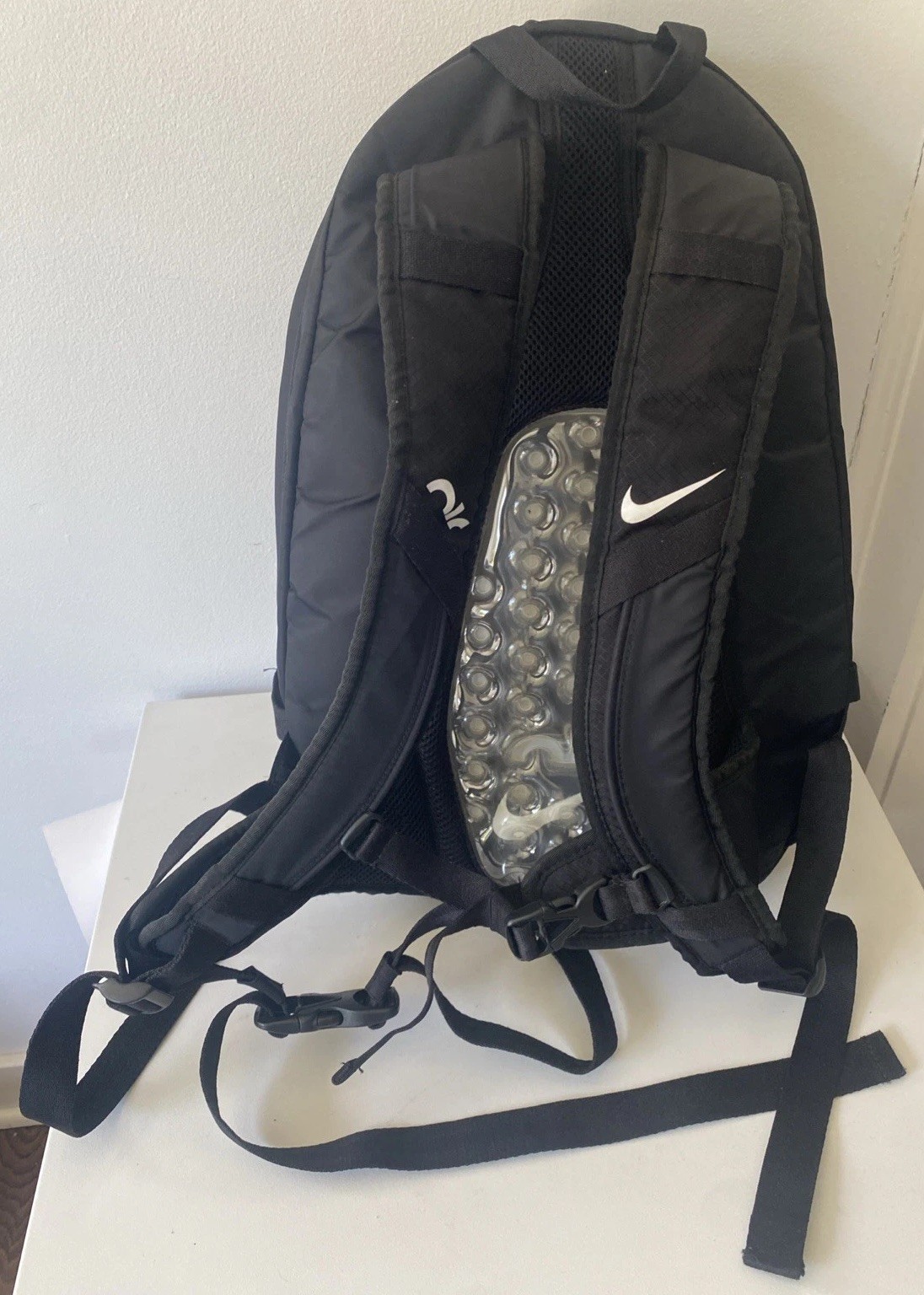 Nike Air Max Bubble Backpack Black Clear Front 17L Premium