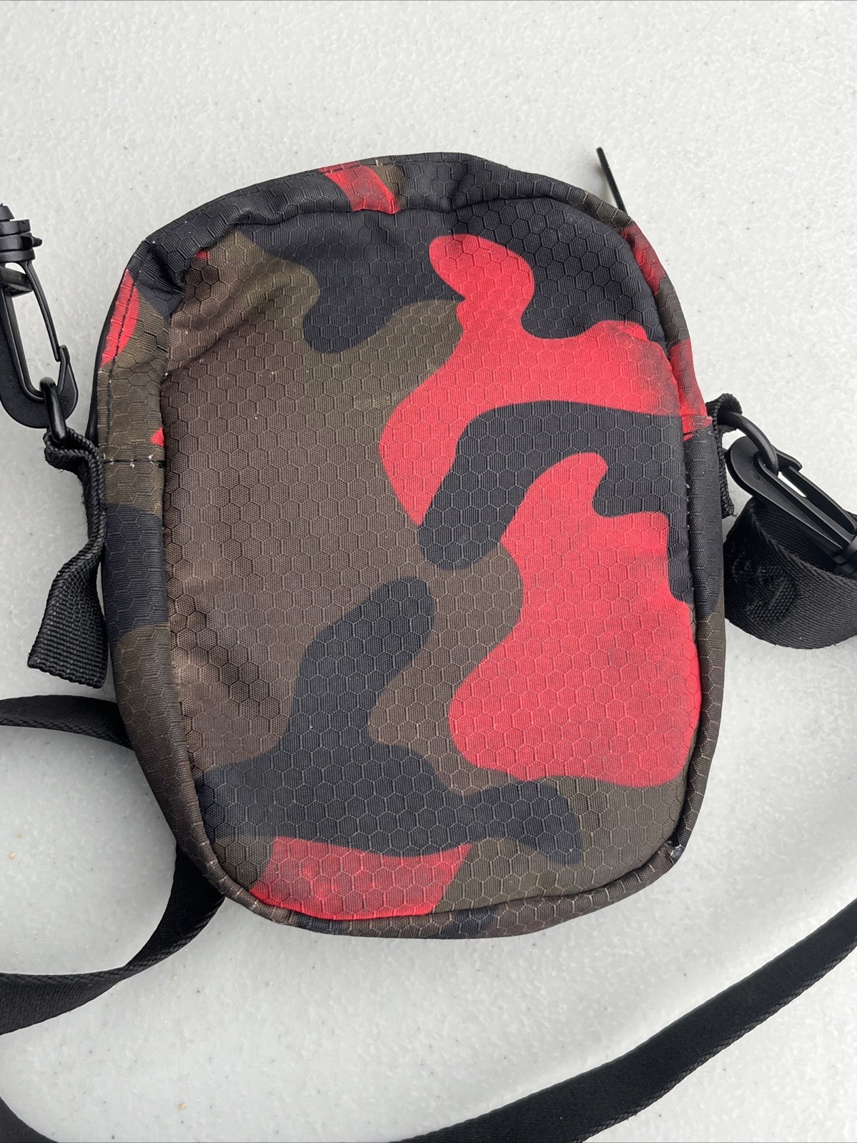 Cookies Small Shoulder Bag Smell Proof double zipper Camouflage Camo