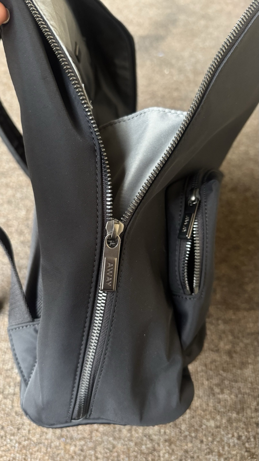 Lightweight Away The Everywhere Zip Travel Backpack Black